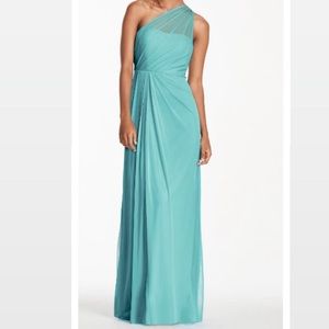 Teal Brides Maid Dress